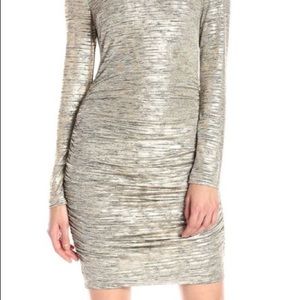 Vince Camuto NWOT metallic bodycon dress
